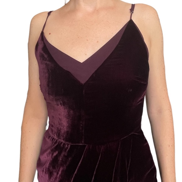 Adelyn Rae Francine Velvet Dress - Size Small - Picture 2 of 12